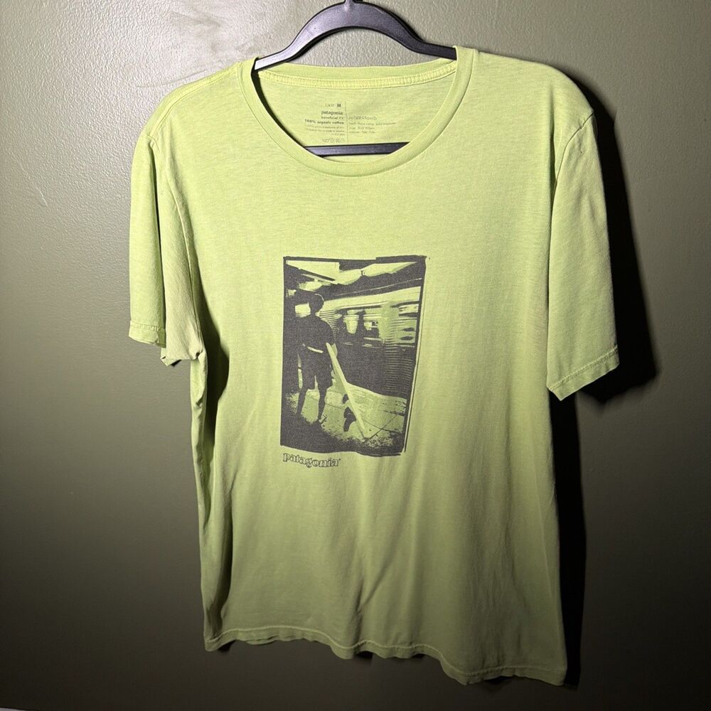 Vtg Patagonia Beneficial Ts Underground Scott Wilson Peter Cole Surf T-Shirt M